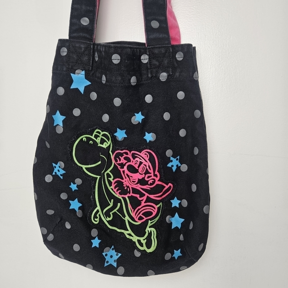 Super mario World bag glow Yoshi Bag Vintage - Picture 2 of 12